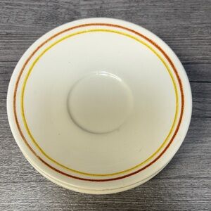 Vintage Set of Ironstone Saucers